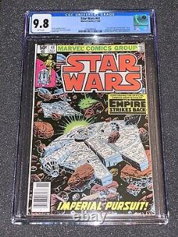 Marvel Star Wars #41 (1980) 1st App Yoda High Republic CGC 9.8 WHITE NEWSSTAND