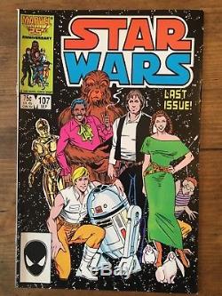 Marvel Star Wars Complete Run 1-107, Annuals 1-3, plus extras, Newsstands, 42 68