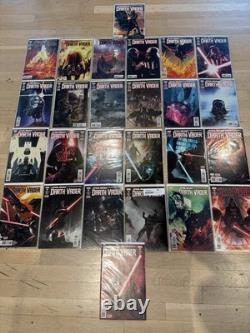 Marvel Star Wars Darth Vader Comic Book Lot Complete Set 2017-2018 + Annual #2