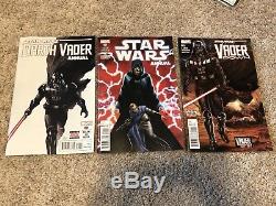 Marvel Star Wars, Darth Vader, Leia, Lando, Chewbacca Comic Lot of 58
