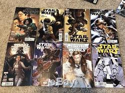 Marvel Star Wars, Darth Vader, Leia, Lando, Chewbacca Comic Lot of 58