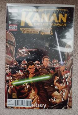 Marvel Star Wars Kanan (2015) #1 Second Printing Variant Cover by Mark Brooks