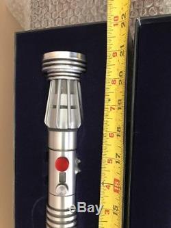 Master Replicas Star Wars Darth Maul Light Saber Limited To 3000 Produced Look