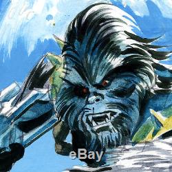 Mike Mayhew Original STAR WARS #20 Painted Cover Prelim