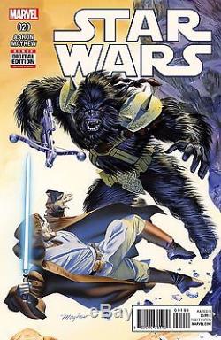 Mike Mayhew Original STAR WARS #20 Painted Cover Prelim