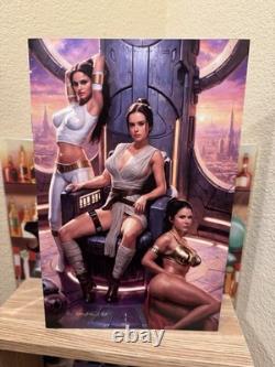 NATHAN LORENZANA Padme Jedi KICKSTARTER Nice & Full Chase 2 BOOK SET NM NATHAN LORENZANA Padme Jedi KICKSTARTER Nice & Full Chase 2 BOOK SET NM