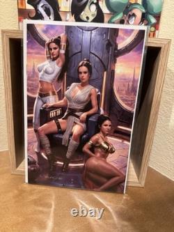 NATHAN LORENZANA Padme Jedi KICKSTARTER Nice & Full Chase 2 BOOK SET NM NATHAN LORENZANA Padme Jedi KICKSTARTER Nice & Full Chase 2 BOOK SET NM