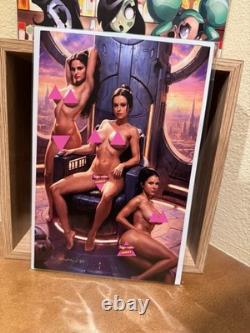 NATHAN LORENZANA Padme Jedi KICKSTARTER Nice & Full Chase 2 BOOK SET NM NATHAN LORENZANA Padme Jedi KICKSTARTER Nice & Full Chase 2 BOOK SET NM