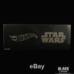 NEW RARE SDCC 2014 Mattel Hot Wheels Star Wars Darth Vader Vehicle Light Saber
