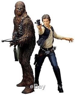 NEW Star Wars Han Solo & Chewbacca 1/10 Scale ArtFX+ Statue by Kotobukiya