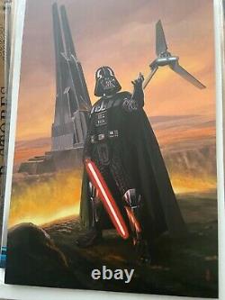 New Star Wars Age Rebellion Darth Vader # 1 Turkish Virgin 1 of 300 COA