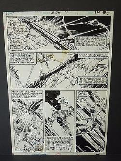 Original Art Carmine Infantino Published Star Wars #54 1981 P 10 Princess Leia