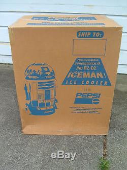 Pepsi / Star Wars 1996 Lucasfilm Ltd. R2-d2 Iceman Ice Cooler! Misb