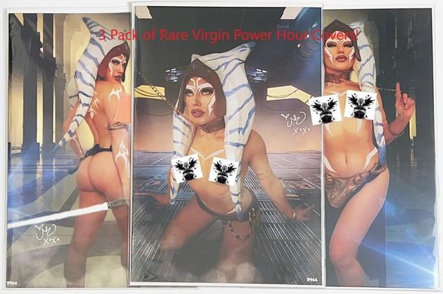 Power Hour #2 Cosplay Exclusive Star Wars Ahsoka Tano Rachel Hollon Virgin 3pack