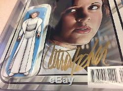 Princess Leia #1 Action Figure Variant SS CGC 9.6 Carrie Fisher Star Wars NM+