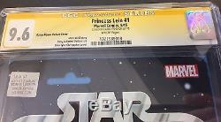 Princess Leia #1 Action Figure Variant SS CGC 9.6 Carrie Fisher Star Wars NM+