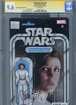 Princess Leia 1 CGC SS 9.6 signed by Carrie Fisher