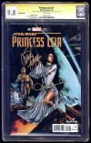 Princess Leia #1 Hastings Ss Cgc 9.8 Carrie Fisher Baker Daniels Star Wars
