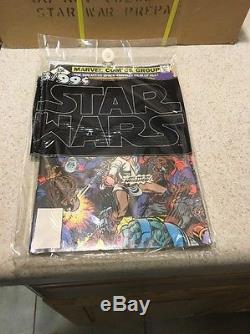 RARE Star Wars 3 Bag Set 1977 Unopened Pre-Pack 36 Comic NEW In Box Vintage