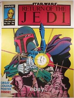 RETURN OF THE JEDI #139 VF MARVEL UK 1986 STAR WARS Boba Fett 68 MANDALORIAN