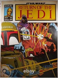 RETURN OF THE JEDI #141 VF- MARVEL UK 1986 STAR WARS Boba Fett 68 MANDALORIAN