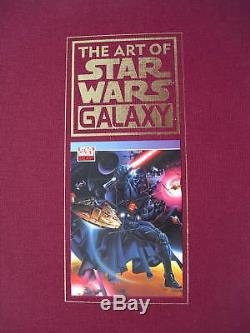 Rare Art of Star Wars Galaxy Ltd. Hardcover HC Traycase