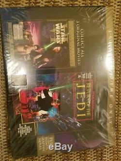 Rare Star Wars Original Trilogy DVD Theatrical Version Sealed With Comics Limited