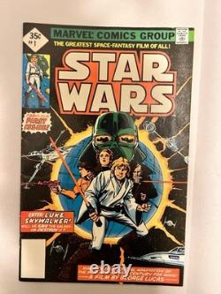 Reprint of original Star Wars #1 (1977) 35¢ Issue Marvel Comics 1970's-1983