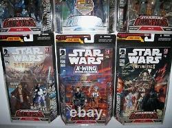 Retired rare Star Wars 30th Anniversary Exp Universe 12 Figure COMIC PACKS Lot