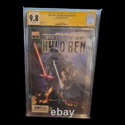 Rise of Kylo Ren 3 CGC 9.8 1st Avar Kriss Signed by Clayton Crain CGC SS 9.8