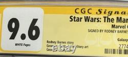 Rodney Barnes & Georges Jeanty Signed The Madalorian Season 2 #1. 9.6 Graded