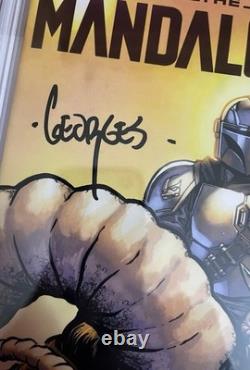 Rodney Barnes & Georges Jeanty Signed The Madalorian Season 2 #1. 9.6 Graded