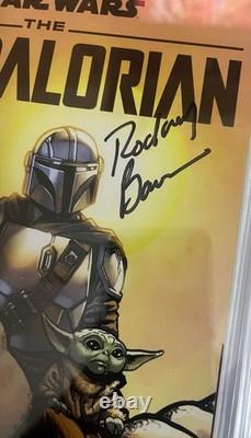 Rodney Barnes & Georges Jeanty Signed The Madalorian Season 2 #1. 9.6 Graded