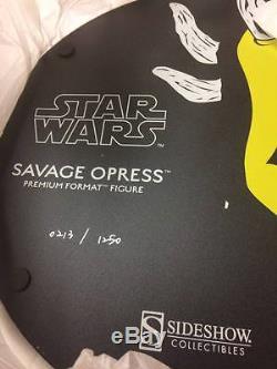 Savage Opress Star Wars Sideshow Premium Format Pf Statue Clone Wars Ltd 1250