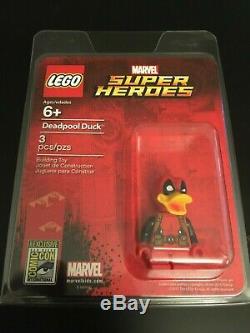 SDCC 2017 Exclusive Lego Marvel Deadpool Duck Minifigure Comic Con Free Shipping
