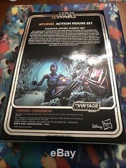 SDCC 2018 Hasbro Star Wars Vintage Collection Doctor Aphra Comic Set In Hand