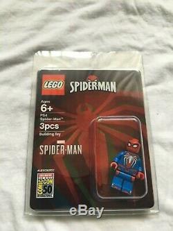 SDCC 2019 Exclusive Lego Marvel Spider-man Minifigure Comic Con PS4 Free Ship