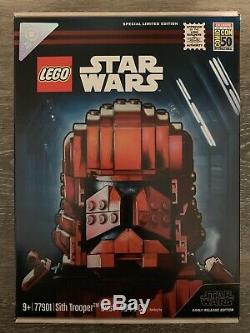 SDCC San Diego Comic-Con Exclusive 2019 Lego Star Wars Sith Trooper Bust
