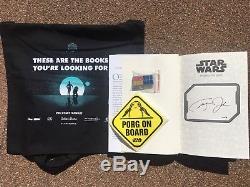 SDCC Star Wars Thrawn Alliances Signed Hard Cover Book + Pin, Bag SDCC Comic Con