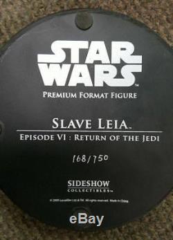 SIDESHOW COLLECTIBLES Slave Leia Premium Format Figure Statue 168/750 star wars