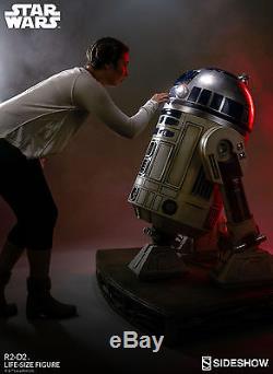 SIDESHOW Star Wars R2-D2 Life Size 11 Scale Figure Statue LIGHTS UP! LAST ONE