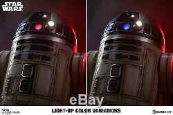 SIDESHOW Star Wars R2-D2 Life Size 11 Scale Figure Statue LIGHTS UP! LAST ONE