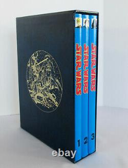 SIGNED 1991 Star Wars ARCHIE GOODWIN, AL WILLIAMSON 3 Vol Set Comic Strip Book