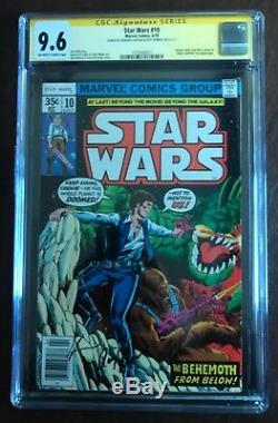 STAR WARS 10 CGC SS 9.6 OWithWHITE PAGES SIGNED BY HOWARD CHAYKIN & ROY THOMAS
