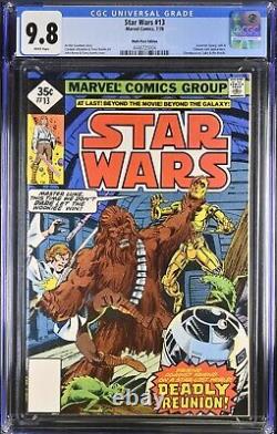 STAR WARS #13 CGC 9.8 Whitman variant 1978 Multi-Pack, white pages, Marvel