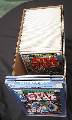 STAR WARS 1-107 + Annuals COMPLETE Key Books CGC'd High Grade Collection