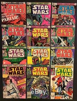 STAR WARS #1 107 Marvel Comics #42 1st BOBA FETT Annuals 1-3 FULL SERIES 1977