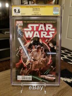 STAR WARS #1 150 Alex Ross Variant CGC 9.6 Signature Series SIGNED by STAN LEE