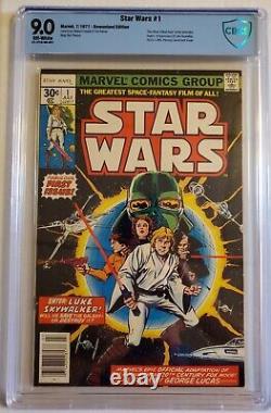 STAR WARS #1 (1977) 1st PRINTING CBCS 9.0