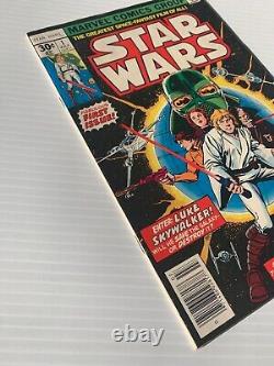 STAR WARS #1 1977 1st issue to comic series Movie adaptation